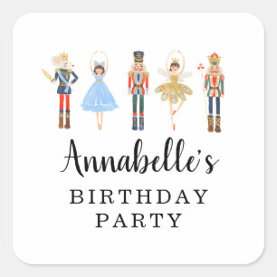 Adesivo Quadrado Vinhetas Praça Nutcracker, Vinhetas Favoritas