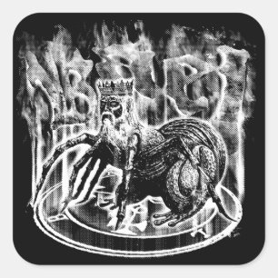 Adesivo Quadrado Vinhetas Quadradas de Bael