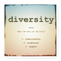 Vinhetas quadradas de diversidade, brilhantes, gra