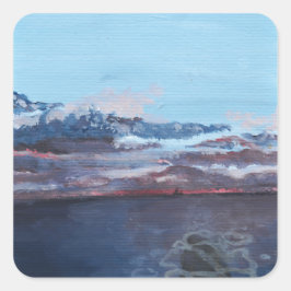 Adesivo Quadrado Vinhetas Spiradas