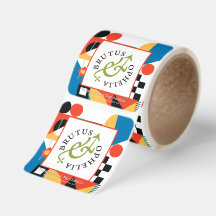 Vinil Personalizado Cortado Geométrico Abstrato Se