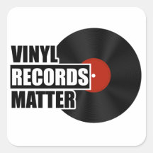 Vinil Records Matter Square
