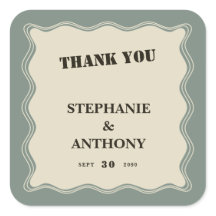 VIntage inspirou fronteira ondulada no casamento v