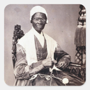 Adesivo Quadrado Vintage Sojourner Truth