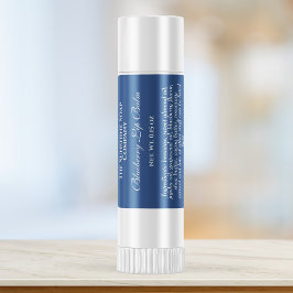 Adesivo Quadrado Vintage style lip balm tube label