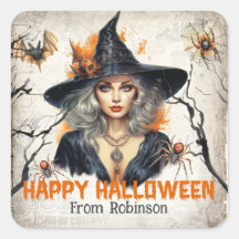 Vintage tradicional aquarela sexy bad bruxa