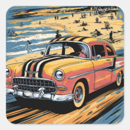 Adesivo Quadrado VintageVibes