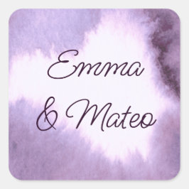 Adesivo Quadrado Violeta roxa