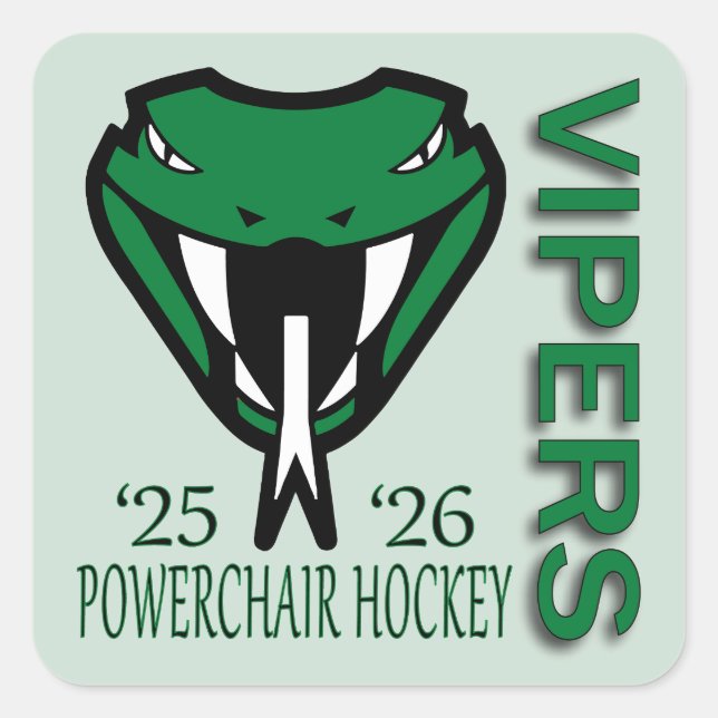 Adesivo Quadrado viper sticker (Frente)