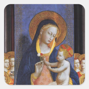 ADESIVO QUADRADO VIRGEM COM CRIANÇA