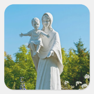 Adesivo Quadrado Virgem Maria e Menino Jesus em Remagen
