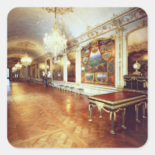 Adesivo Quadrado Visão da Sala de Batalhas