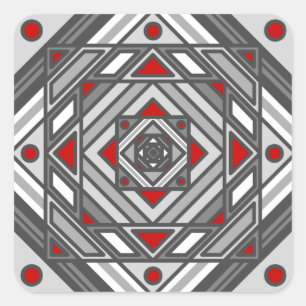 Adesivo Quadrado Vision Sticker
