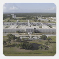 Vista aérea do Kennedy Space Center