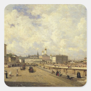 Adesivo Quadrado Vista da catedral do salvador do cristo