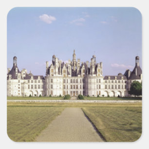 Adesivo Quadrado Vista da fachada noroeste, 1519-46