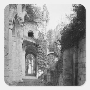 Adesivo Quadrado Vista da igreja, c.1052-67