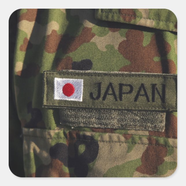 Adesivo Quadrado Vista de encerramento 2 (Frente)