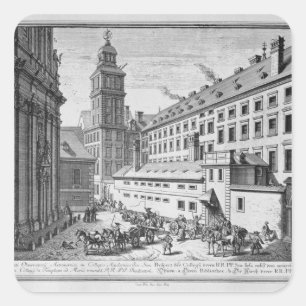 Adesivo Quadrado Vista do obervatório novo no jesuíta