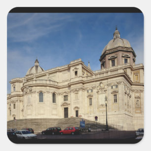 Adesivo Quadrado Vista exterior da tribuna