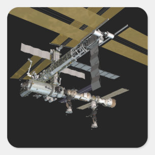 Adesivo Quadrado Vista gerada por computador 17