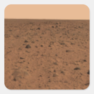 Adesivo Quadrado Vista panorâmica da cratera de Bonneville