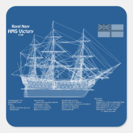 Adesivo Quadrado Vitória HMS - Planos de Impressão Bluetooth de Ent