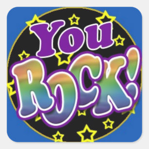 Adesivo Quadrado Você balança!