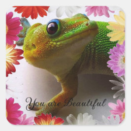 Adesivo Quadrado Você é linda