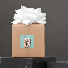 Adesivo Quadrado Você É Um Namorados De Sala De Aula Muito Legal