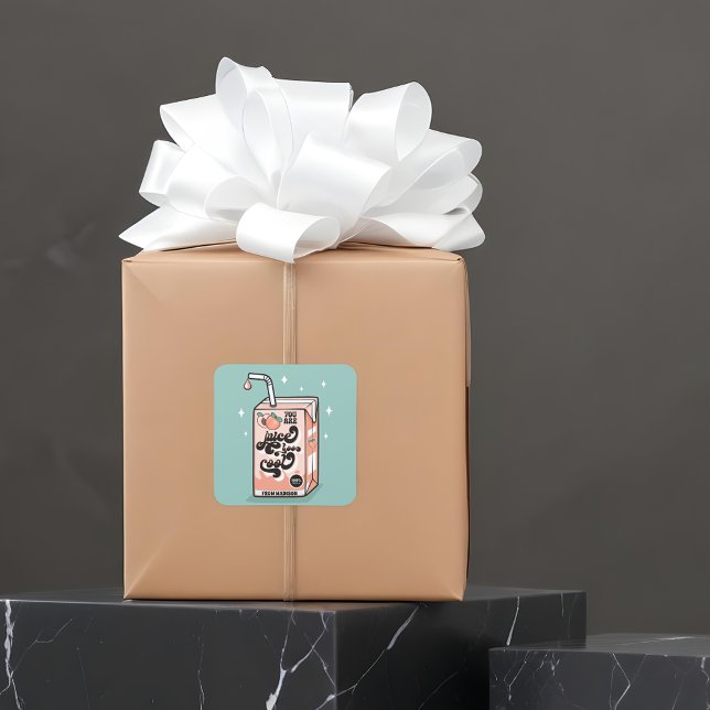 Adesivo Quadrado Você É Um Namorados De Sala De Aula Muito Legal (Criador carregado)