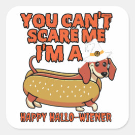 ADESIVO QUADRADO VOCÊ NÃO PODE ME ASSUMIR, EU SOU UM HALLOWIENER FE