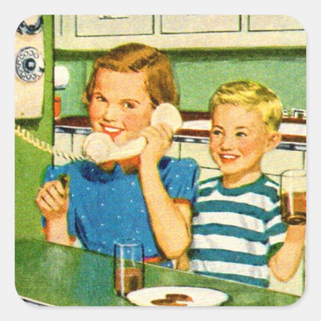 Adesivo Quadrado Você tem o Príncipe Albert em uma lata? (Frente)