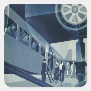 Adesivo Quadrado Voo Med A-B Aerotransporte