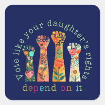 Votem como os direitos de sua filha dependem disso