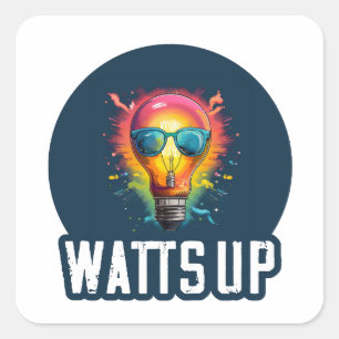 Adesivo Quadrado Watts para cima