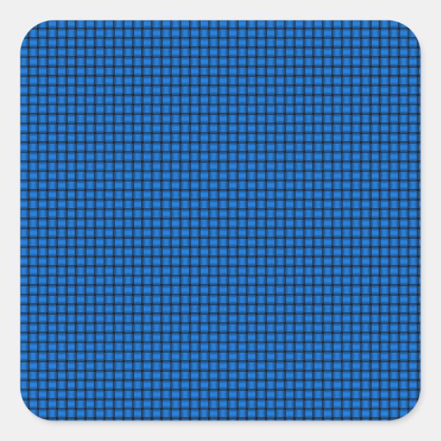 Adesivo Quadrado Weave - Azure (Frente)