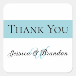 Adesivo Quadrado Wedding Label 016