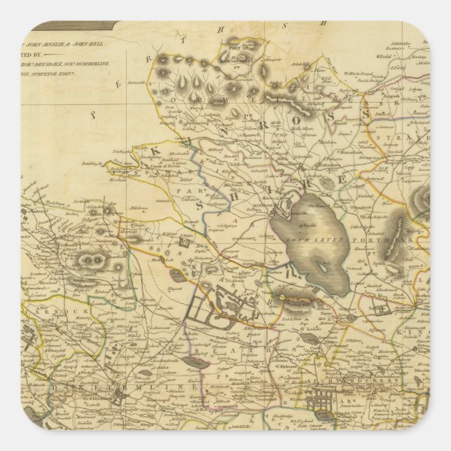 Adesivo Quadrado West Fife (Frente)