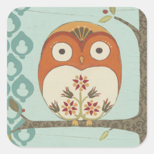 Adesivo Quadrado Whimsy I