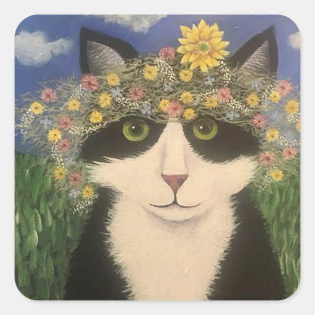 Adesivo Quadrado Wildboy Wreath (Frente)