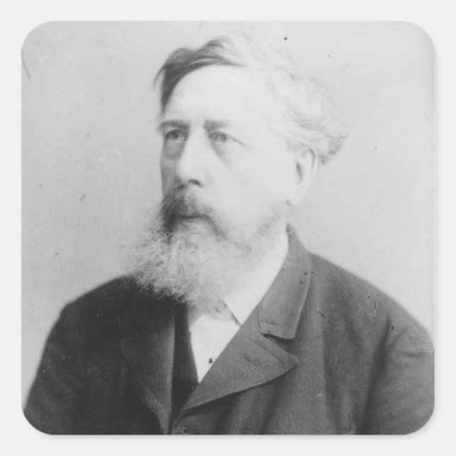 Adesivo Quadrado Wilhelm Liebknecht (Frente)