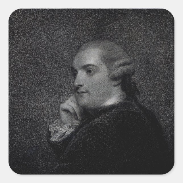 Adesivo Quadrado William Cavendish - Bentinck (Frente)