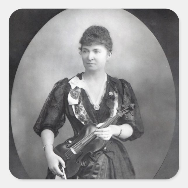 Adesivo Quadrado Wilma Norma Neruda, Lady Halle (Frente)