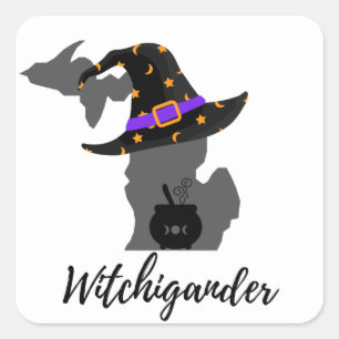 Adesivo Quadrado Witchigander