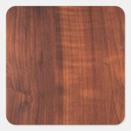 Adesivo Quadrado Wood WALNUT COMPRAR Blanc Blanche + TEXTO