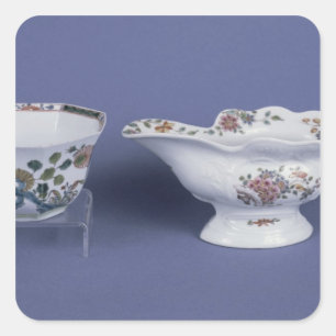 Adesivo Quadrado Worcester deram forma ao barco de molho oval e