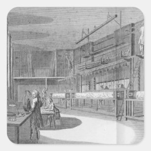 Adesivo Quadrado Workshops de Gobelin, da "Enciclopédia" por Deni