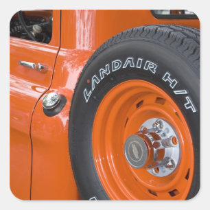 Adesivo Quadrado WW, Seattle, recolha clássica.