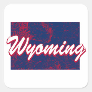 Adesivo Quadrado Wyoming